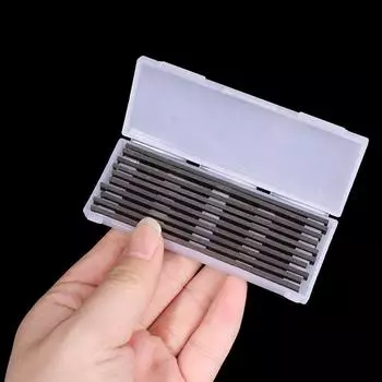 10 шт./компл. 82 мм твердосплавные строгальные лезвия для резки мягкой и твердой древесины, фанеры 10Pcs