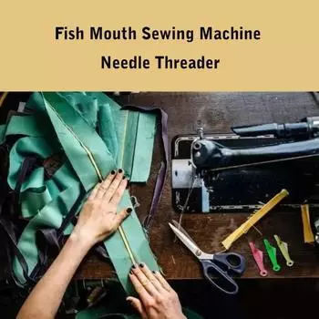 10 шт./компл. Автоматический нитевдеватель для швейной иглы Fish Mouth для ежедневного использования розовый