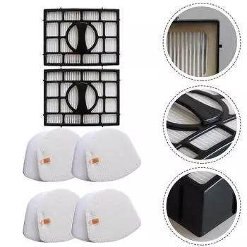 10 шт./компл., черные фильтры, запасные части для очистки
