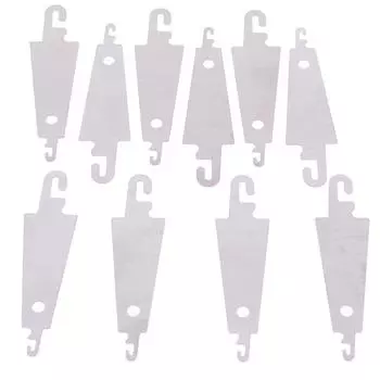 10 шт./компл. крючок для вышивки крестом из нержавеющей стали, игла, нитевдеватель