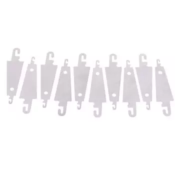 10 шт./компл. крючок для вышивки крестом из нержавеющей стали, игла, нитевдеватель