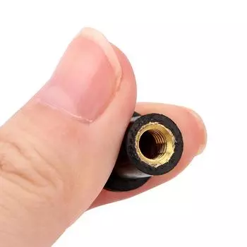 10 шт./компл. M5 x 15 мм комплект застежек для лобового стекла мотоцикла, крепления для обтекателя экрана, гайка для ветрового стекла, болт, шайба, винт красный