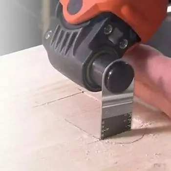 10 шт./компл. многофункциональное пильное полотно, прочные многоразовые биметаллические осциллирующие лезвия для многофункциональных инструментов 34 мм