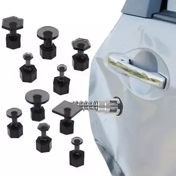 10 шт./компл. набор для удаления вмятин на присоске, ручка для удаления вмятин на автомобиле, инструмент для удаления вмятин на стекле автомобиля CHINA