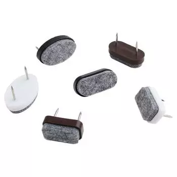 10 шт./компл. нескользящие войлочные подушечки влагостойкие защитные коврики для защиты от царапин войлочные подушечки для дивана ног гвозди для пола White-Square