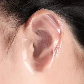 10 шт./компл. полиуретановая пленка силиконовый гель водонепроницаемый протектор ушей детский плавательный ушной колпачок для душа инструмент эллиптическая квадратная водонепроницаемая наклейка