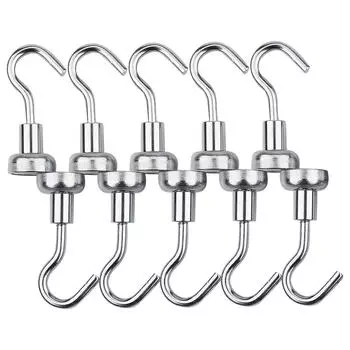 10 шт./компл. прочные подвесные крючки мощные магнитные крючки для организации в помещении инструменты 16 мм