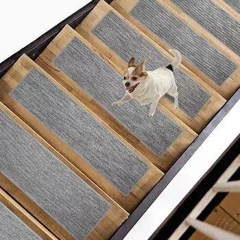 10 шт./компл. противоскользящие ковровые покрытия для ступеней лестницы мягкие самоклеящиеся окантовочные коврики для лестницы для дома деревянные ступеньки для детей и собак
