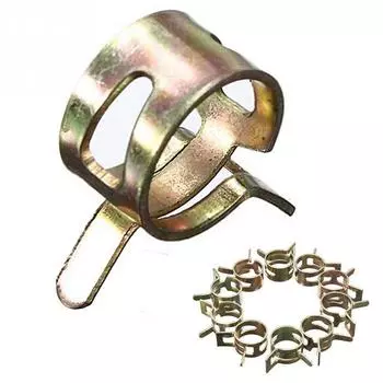 10 шт./компл., пружинные хомуты для топливного шланга, силиконовый хомут для труб 6 мм, 7 мм, 8 мм, 9 мм, 10 мм 6mm