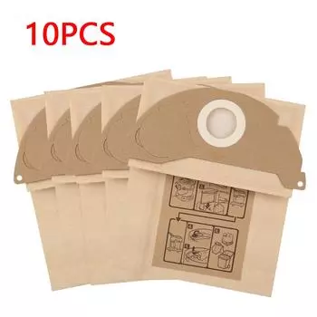10 шт. / Компл. Пылесосы бумажные мешки для мусора для KARCHER WD2250 A2004 A2054 MV2