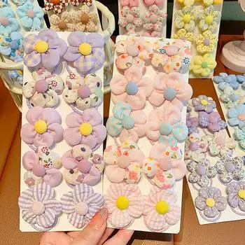 10 шт./компл. резинки для волос, резинки для волос, держатели для хвостиков, эластичные детские