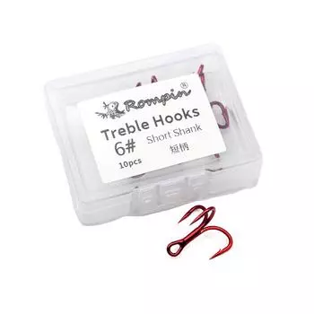 10 шт./компл. рыболовный крючок 6#/8#/10# сильный крючок для приманки для окуня 8#