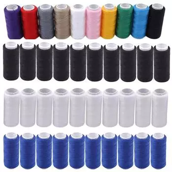 10 шт./компл. швейные нитки для машинной вышивки, товары для дома белый