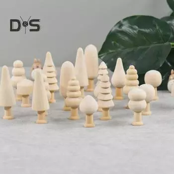 10 шт./компл. тонкая работа, окрашенные детские игрушки, креативные современные поделки, живопись, миниатюры грибов