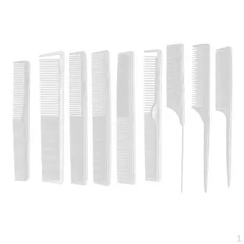 10 шт./компл., устойчивая большая расческа для волос, распутывающая парикмахерские услуги