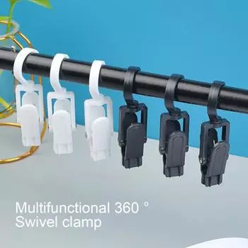 10 шт./компл. ветрозащитные пластиковые креативные нескользящие перчатки, занавески для полотенец, подвесные крючки, держатели для шляп чёрный