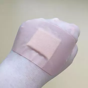 10 шт./компл. водонепроницаемые пластыри для кожи, дышащие пластыри для перевязки ран для детей, пластыри для оказания первой помощи 76x51mm