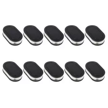 10 шт./компл., высококачественный воздушный фильтр для газонокосилки для Briggs & Stratton-798452 593260 798339, запасной черный-белый