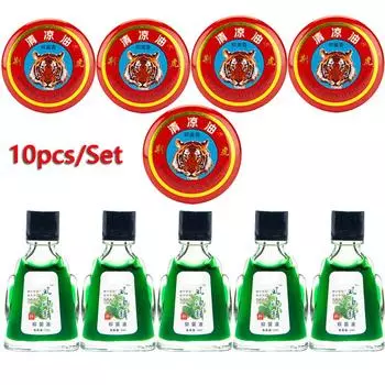 10 шт./компл. защита от насекомых защита от насекомых защита от головокружения охлаждающее масло обезболивающая мазь защита от насекомых 5Pcs+5Pcs