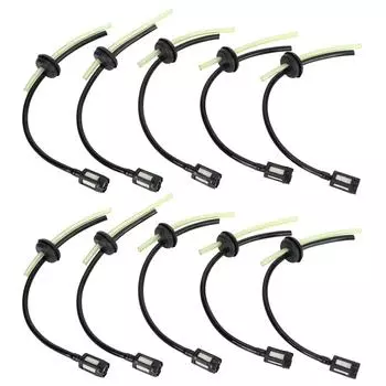 10 шт. комплект шлангов топливного фильтра для замены деталей кустореза газонокосилки GX35