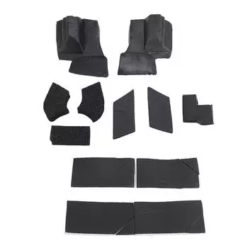 10 шт. Комплект уплотнений для жесткой крыши, пылезащитный, погодоустойчивый, комплект для ремонта протечек жесткой крыши для JL JLU JT 2018 г.