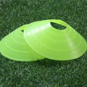 10 шт. конусов для ловкости, многофункциональные футбольные тренировочные конусы с круглыми отверстиями, конусы для ловкости, маркеры для спорта и игр