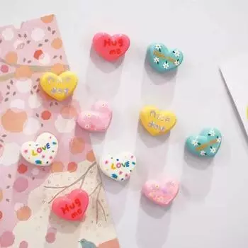 10 шт. корейские английские буквы Love холодильник наклейки украшения магнитный магнит Po магнитная наклейка магнит камень белая доска