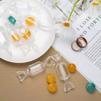 10 шт. коробки конфет сладкой формы, прозрачные пластиковые сувениры для свадебной вечеринки, новинка Other