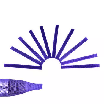 10 шт., косметический защитный чехол, кисточка для макияжа, ручка, сетчатый чехол, сетчатая оболочка