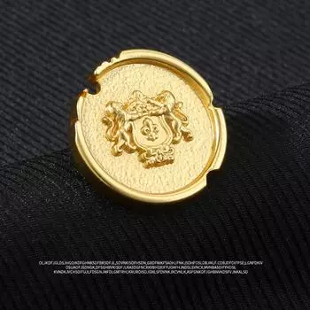 10 шт. костюм с металлическими пуговицами, костюм, одежда на пуговицах высокого класса, пальто, кардиган, свитер, топ на пуговицах высокого класса, пуговицы Daquan 18Mm gold