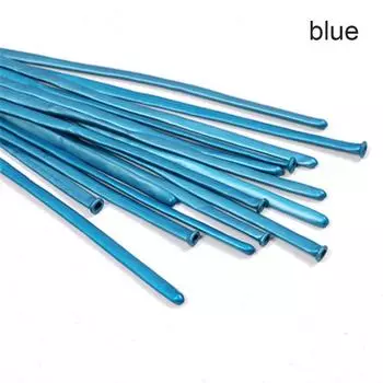 10 шт. Красочные Декоративные Латексные Свадебные Металлические Волшебные Длинные Шары для Моделирования DIY Полоска