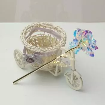 10 шт. красочные галактики розы искусственные цветы для вечной любви подарок на День святого Валентина свадьба рождественский подарок украшение стола 25cm бежевый