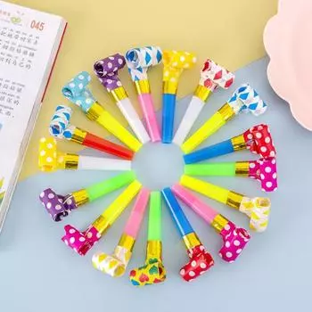 10 шт. красочные праздничные свистки-шумовки, игрушки для детей, сувениры на день рождения, детские шкатулки с сокровищами, наполнитель для пиньяты