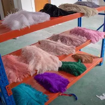 10 шт. красочные пушистые страусиные перья из натуральных перьев, декор из перьев, шлейфы для свадьбы, домашние вазы, центральное украшение для стола, поделки 15-20cm 6-8inch трава зеленый