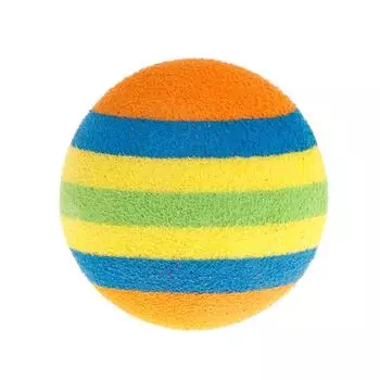 10 шт. красочный интерактивный мяч для домашних животных, жевательный и апортирующий мяч, игрушка для маленьких и средних домашних собак, дрессировка на открытом воздухе для P синий