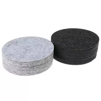 10 шт. креативные нескользящие изолированные подставки под еду и напитки, набор столовых приборов для чашек