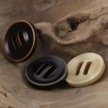 10 шт. креативных пуговиц с длинным отверстием 20/25 мм, круглые большие 2-отверстия, пуговицы из смолы, аксессуары для шитья одежды своими руками 20mm