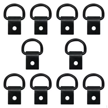 10 шт., крепежные кольца, крепежные кольца для скрытого монтажа, крепежные кольца для прицепов, квадроциклов, автофургонов