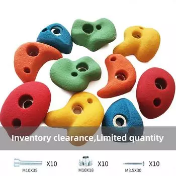 10 шт. креплений для скалолазания для детей и взрослых — в помещении и на улице. Ваш качественный выбор!