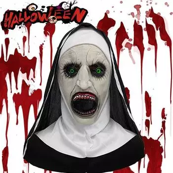 10 шт. крик ужас белая пугающая маска маскарадный череп призрачное лицо головной убор маска ужасная маска на Хэллоуин реквизит для пародии