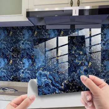 10 шт. кристальная керамическая плитка с покрытием на полу простая наклейка настенная паста серия 15x15cm кофейный