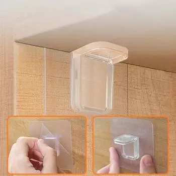 10 шт., кронштейн для полки, самоклеящаяся плавающая настенная полка без перфоратора, поддержка бытовых принадлежностей