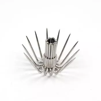 10 шт. крючки для кальмаров «сделай сам», диаметр 2 см, приманка для рыбалки на кальмаров, материал, крючок для зонтика