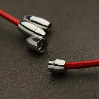 10 шт. круглая магнитная застежка из сплава для изготовления браслета и ожерелья своими руками, разноцветная