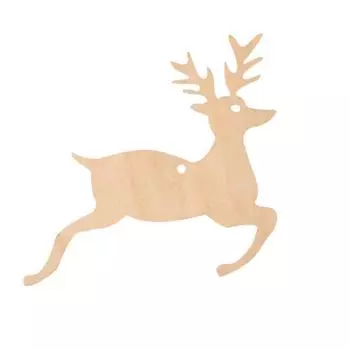 10 шт. круглые рождественские поделки древесные елочные украшения Фестиваль Рождественский подвесной кулон украшения подарки 1