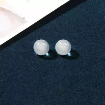 10 шт. круглых пуговиц жемчужные женские рубашки рубашки кардиганы пуговицы аксессуары универсальные бусины ханьфу маленькие пуговицы 1 #white * 10mm * round