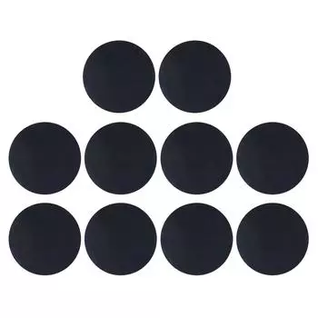 10 шт. круглый коврик для гриля барбекю PTFE многоразовый антипригарный коврик для жарки с высокой температурой