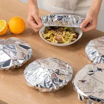 10 шт. Крышка для миски для пищевых продуктов, аксессуары для холодильника, пластиковый пакет для сохранения свежести, кухонные принадлежности 10pcs