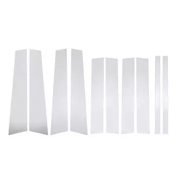 10 шт., крышка стойки, зеркальная поверхность, хромированная, сменная стойка для Benz GL-Class X164 2007