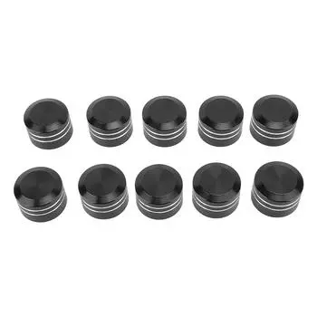 10 шт. Крышки болтов двигателя мотоцикла, устойчивые к вибрации, алюминиевые декоративные крышки для болтов с ЧПУ Small for 7.5mm10mm